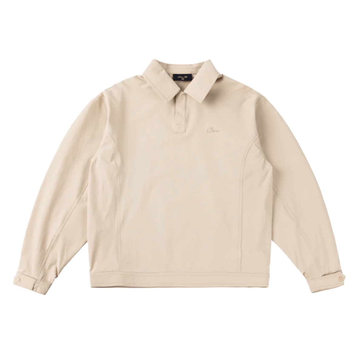 Dime Tech Rugby Shirt - Beige