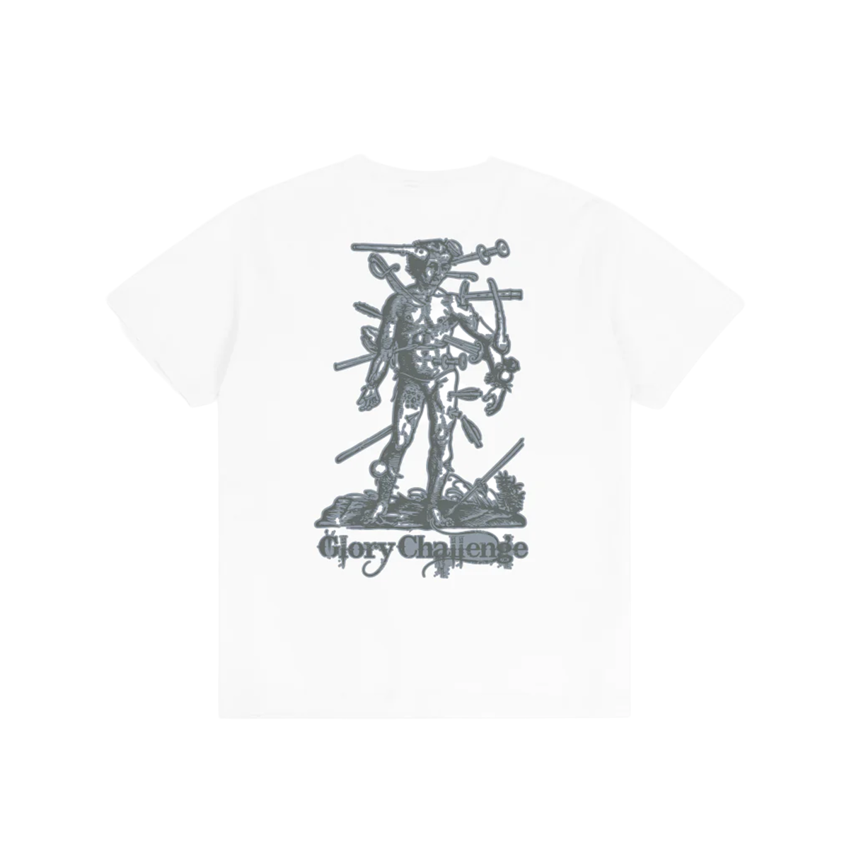 Dime Challenged T-Shirt - White