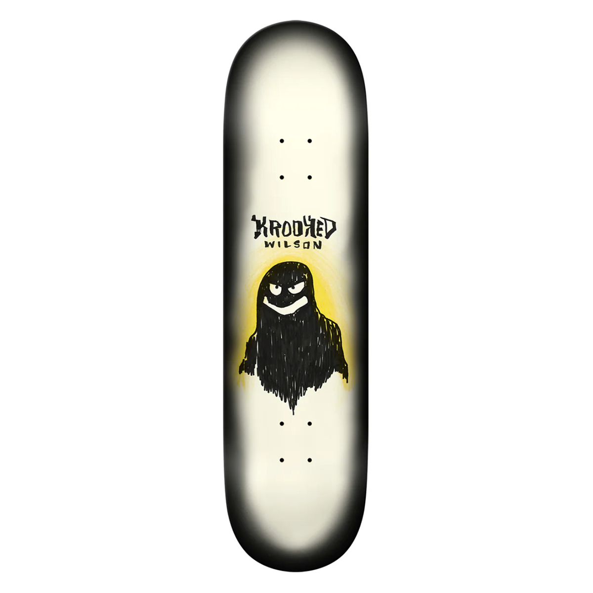 Krooked Andrew Wilson Concealed Skate Deck - 8.38