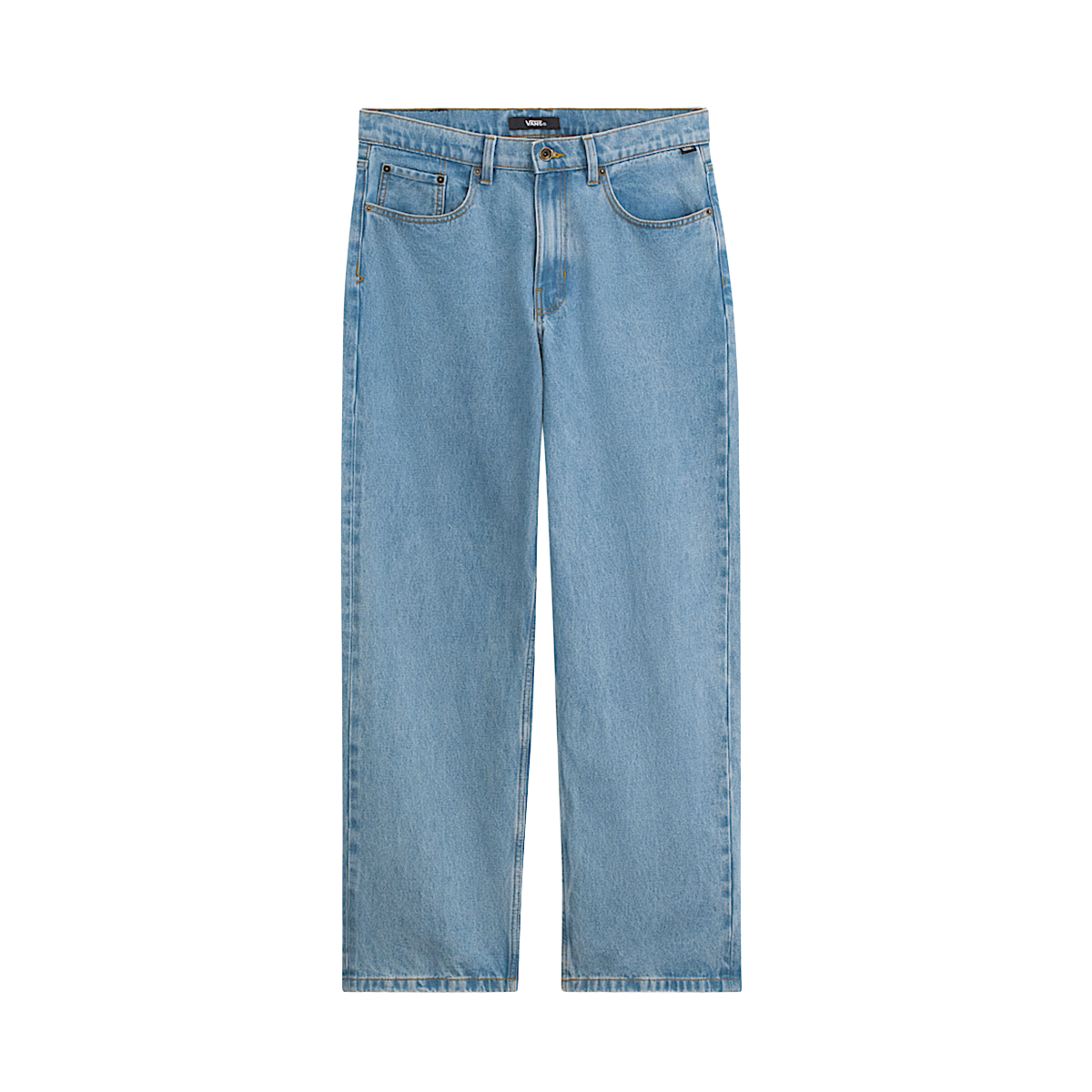 Vans Check-5 Loose Denim Pants - Stonewash Blue