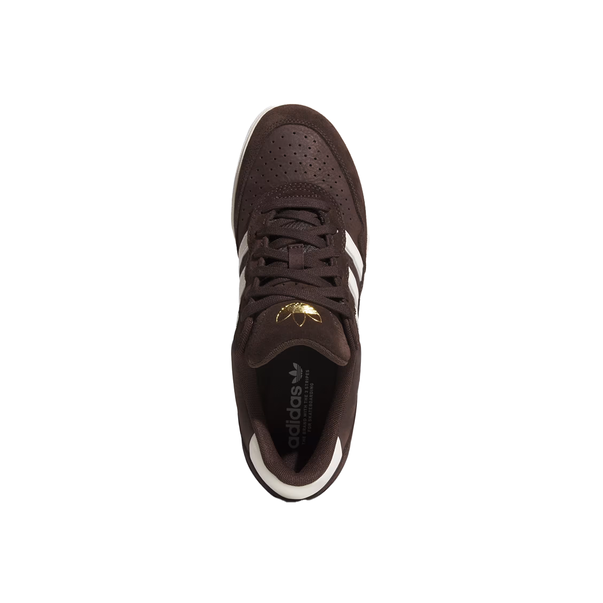 Adidas Tyshawn II Shoes - Aurora Coffee / Off White / Chalk White