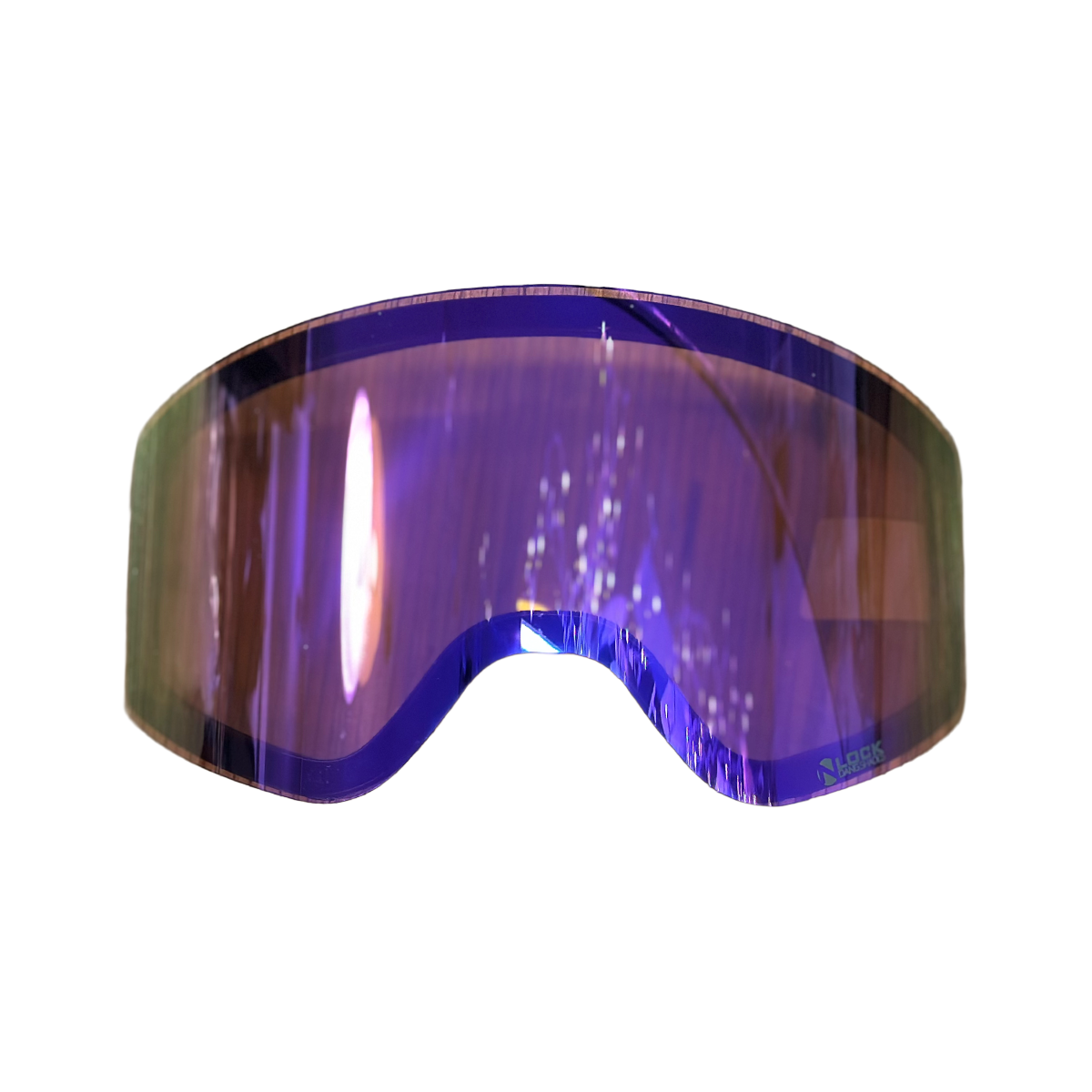 Dang On Lock Replacement Goggle Lens - Purple Mirror