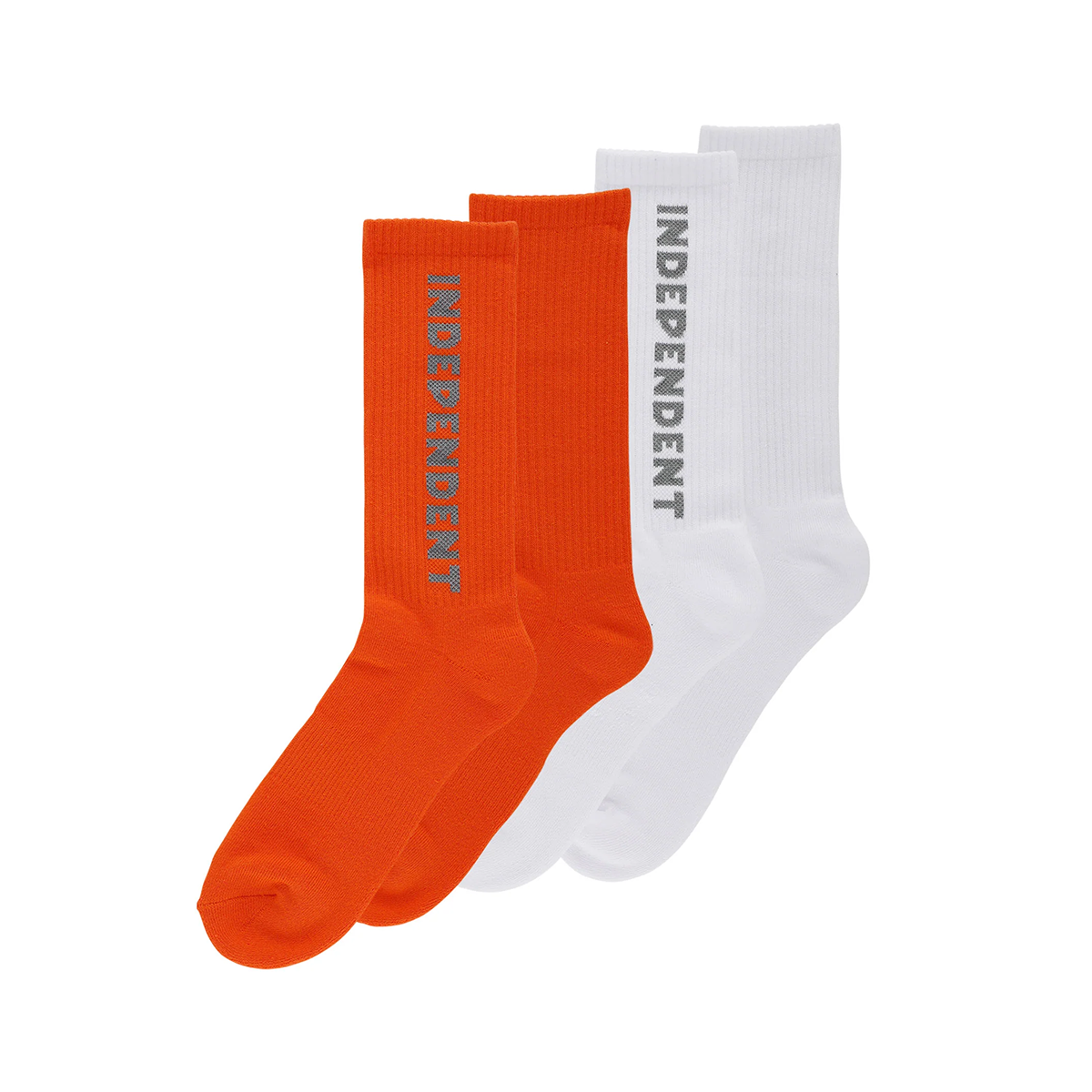 Independent Baseline 2-Pack Crew Socks - Assorted Colors