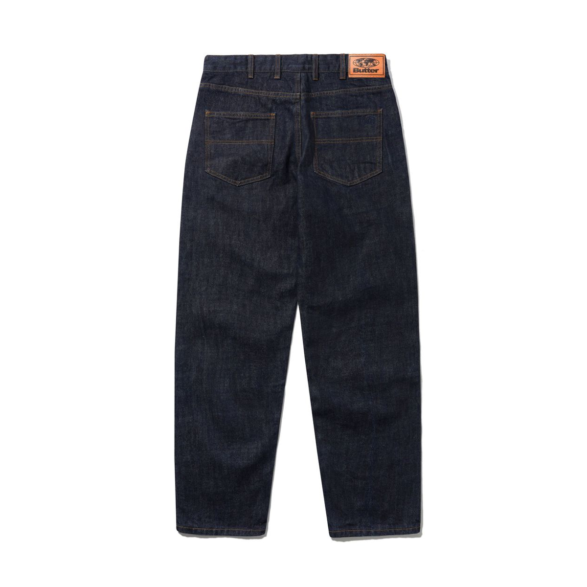 Butter Straight Leg Denim Jeans - Selvedge Blue