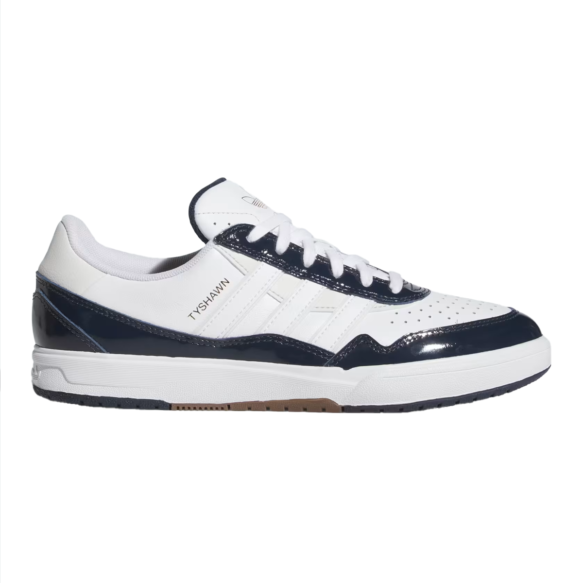 Adidas Tyshawn II Shoes - Cloud White / Collegiate Navy / Grey One