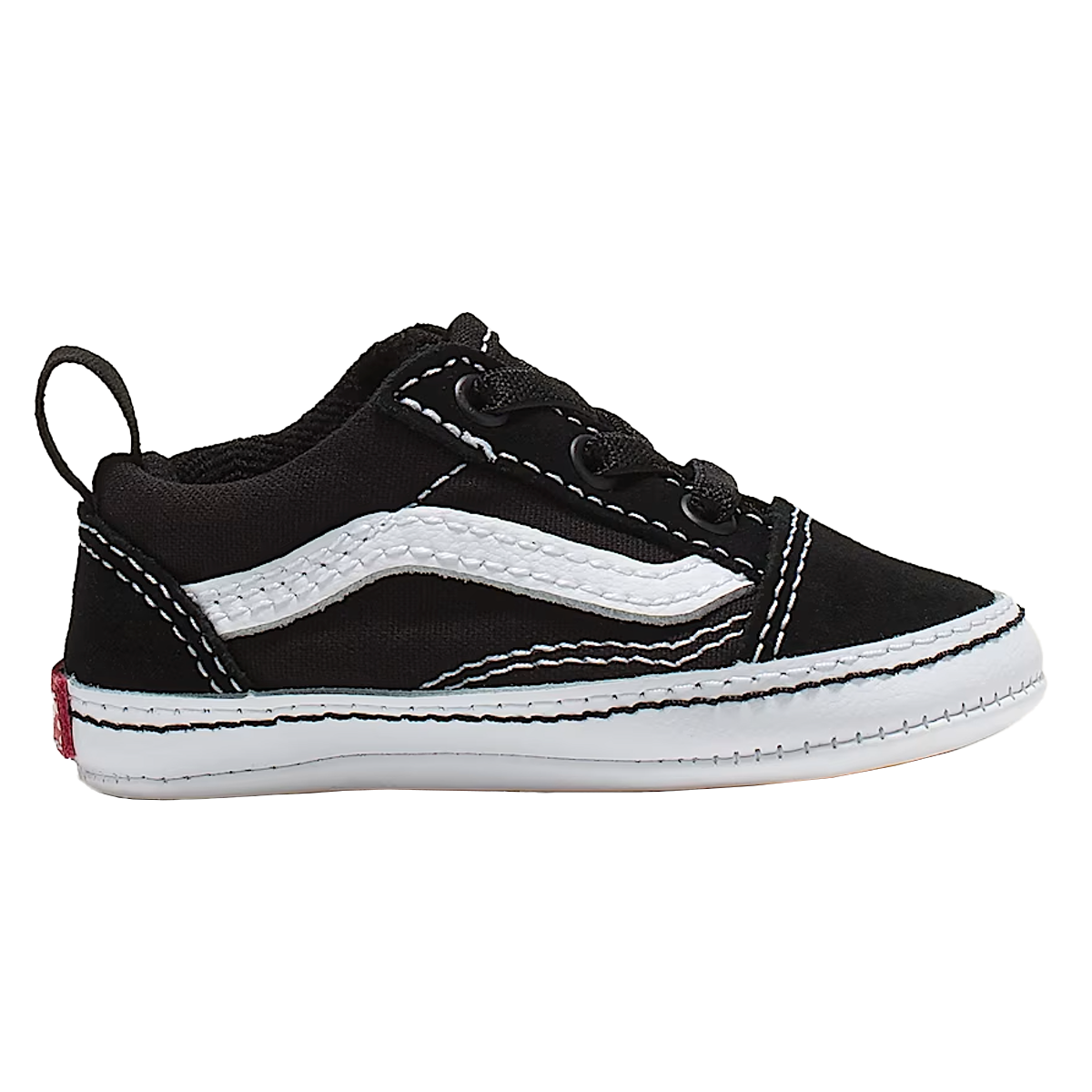 Vans Infant Old Skool Crib Shoes - Black / White