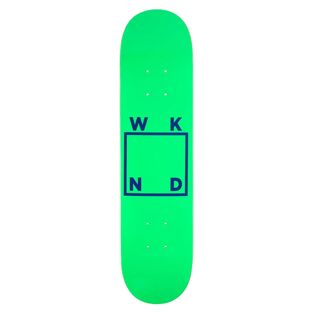 WKND Neon Green Mini Logo Skate Deck - Assorted Sizes