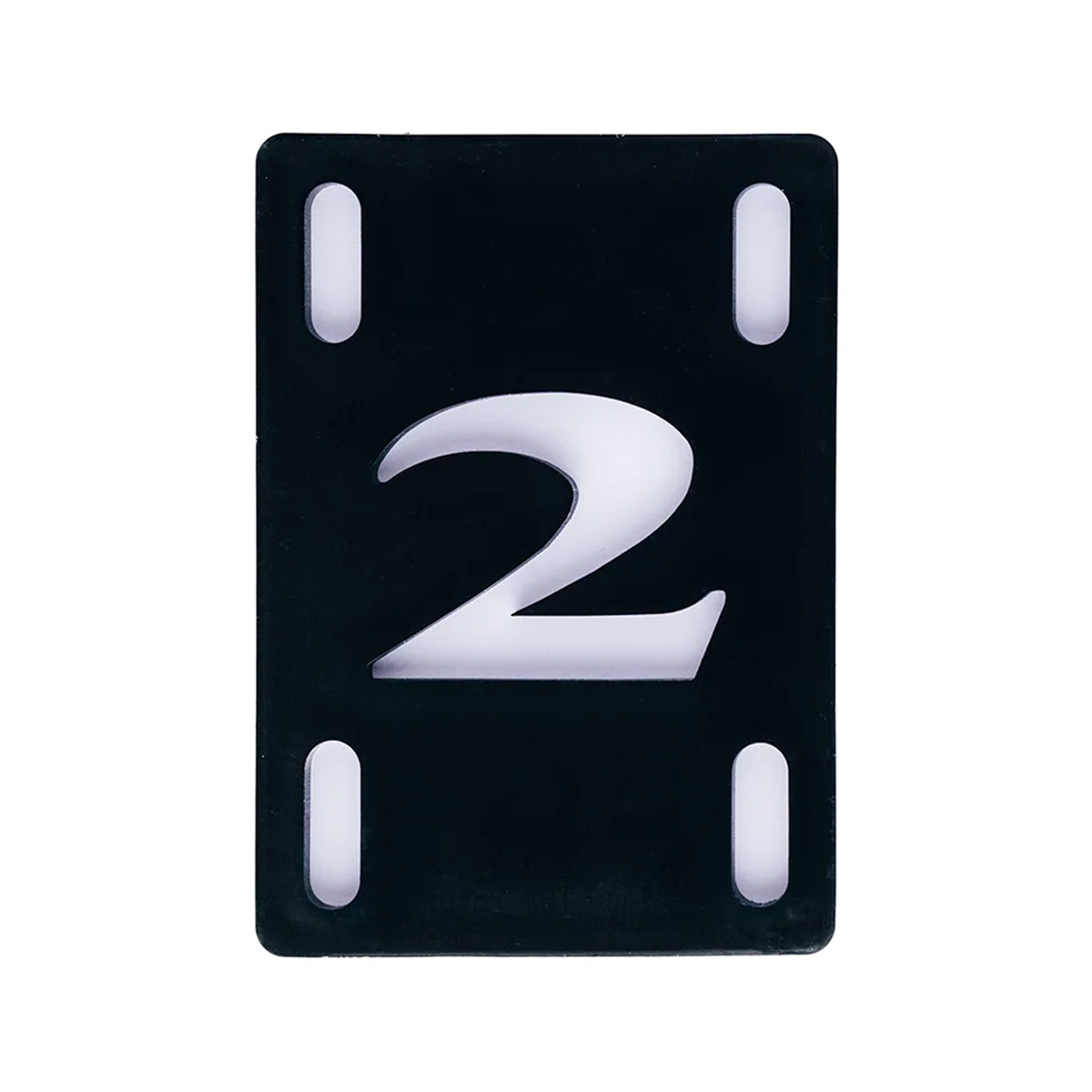 2 Riser Pads Riser Pads - Black