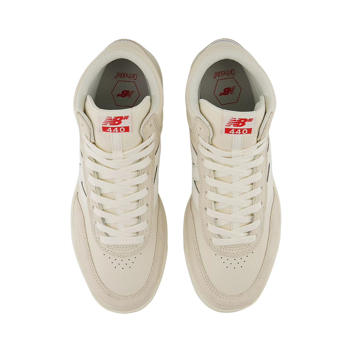 New Balance NM 440 High v2 Shoes - Timberwolf / White