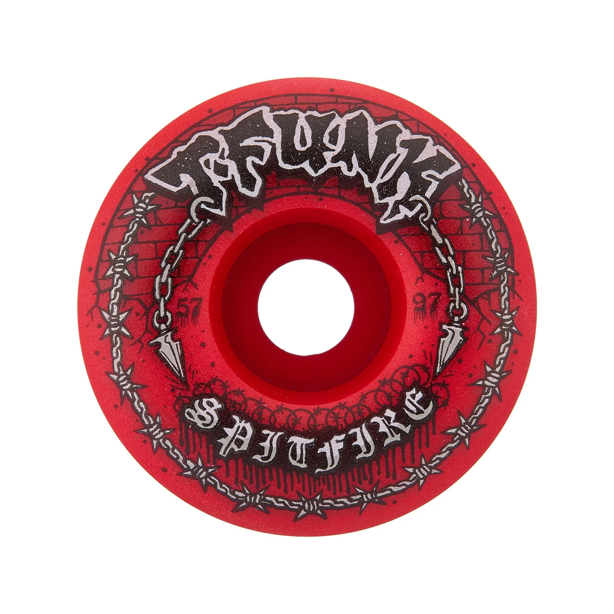 Spitfire Formula Four T-Funk Raw Radial Full 97A Wheels - Assorted Sizes