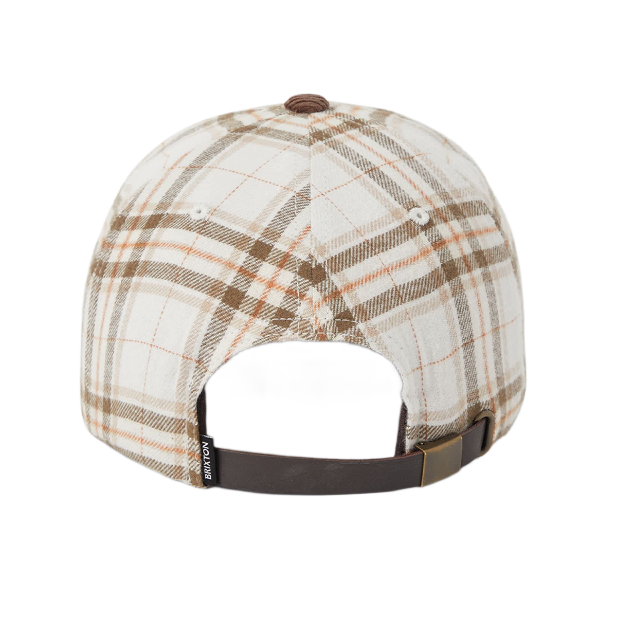 Brixton Big B Adjustable Hat - Plaid / Brown Corduroy