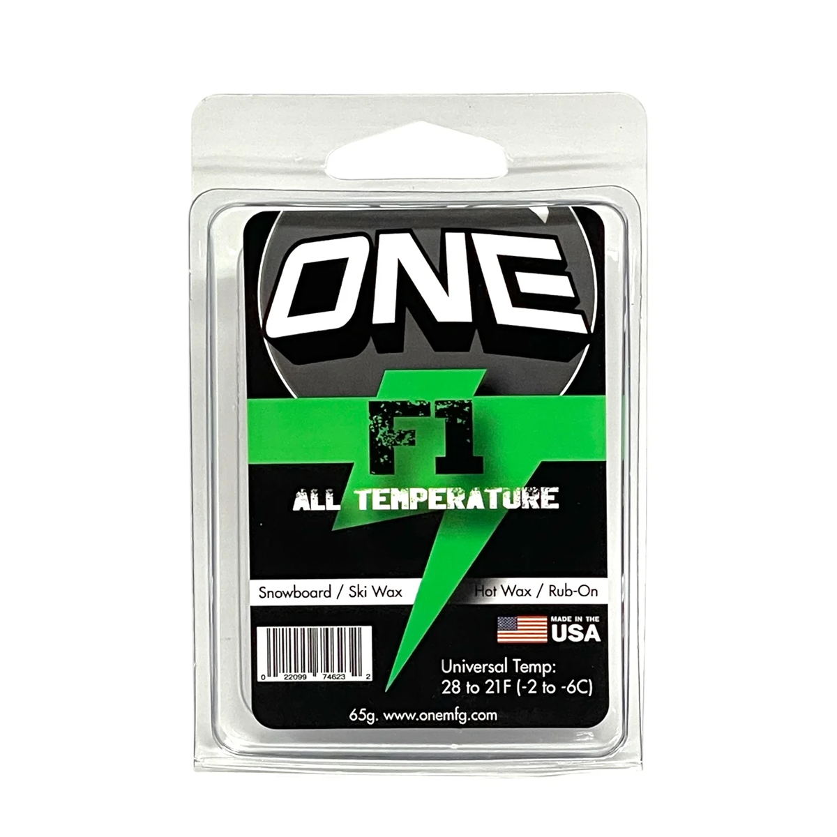 One Ball F1 65g Snow Wax - All Temp