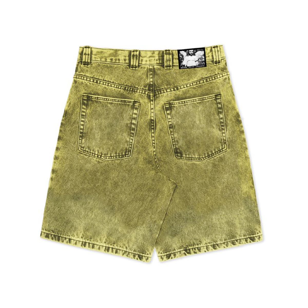 Polar Big Boy Angel Child Shorts - Lemon Black