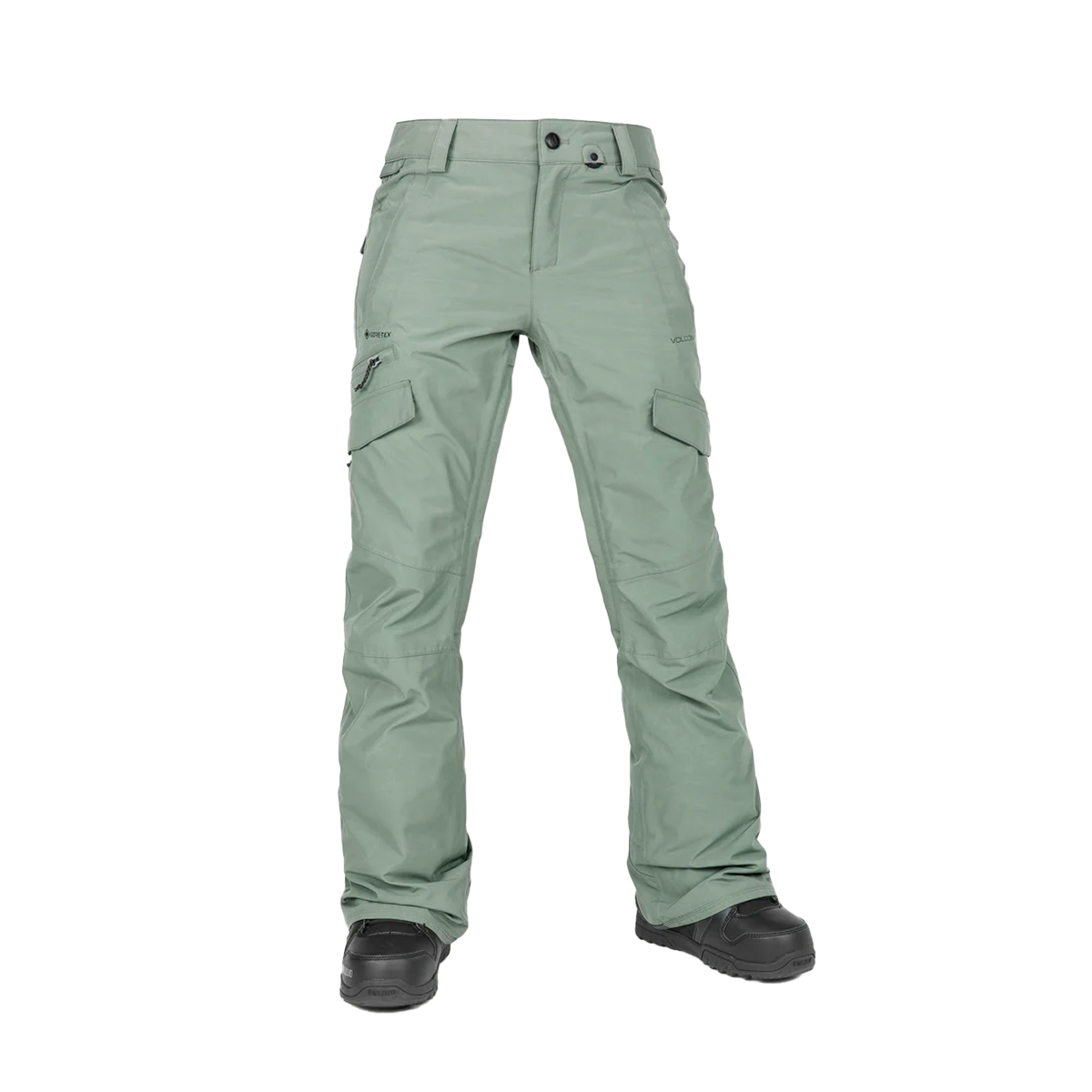 Volcom Women's Aston Gore-Tex Snow Pants - Lichen Green