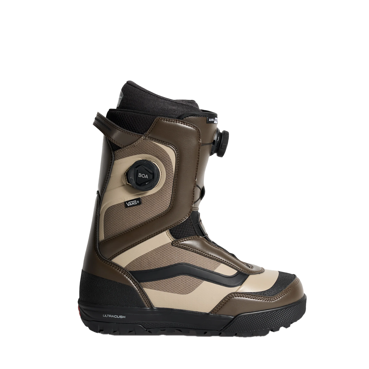 Vans 2027 Aura Pro 2.0 Snowboard Boots - Coal Brown