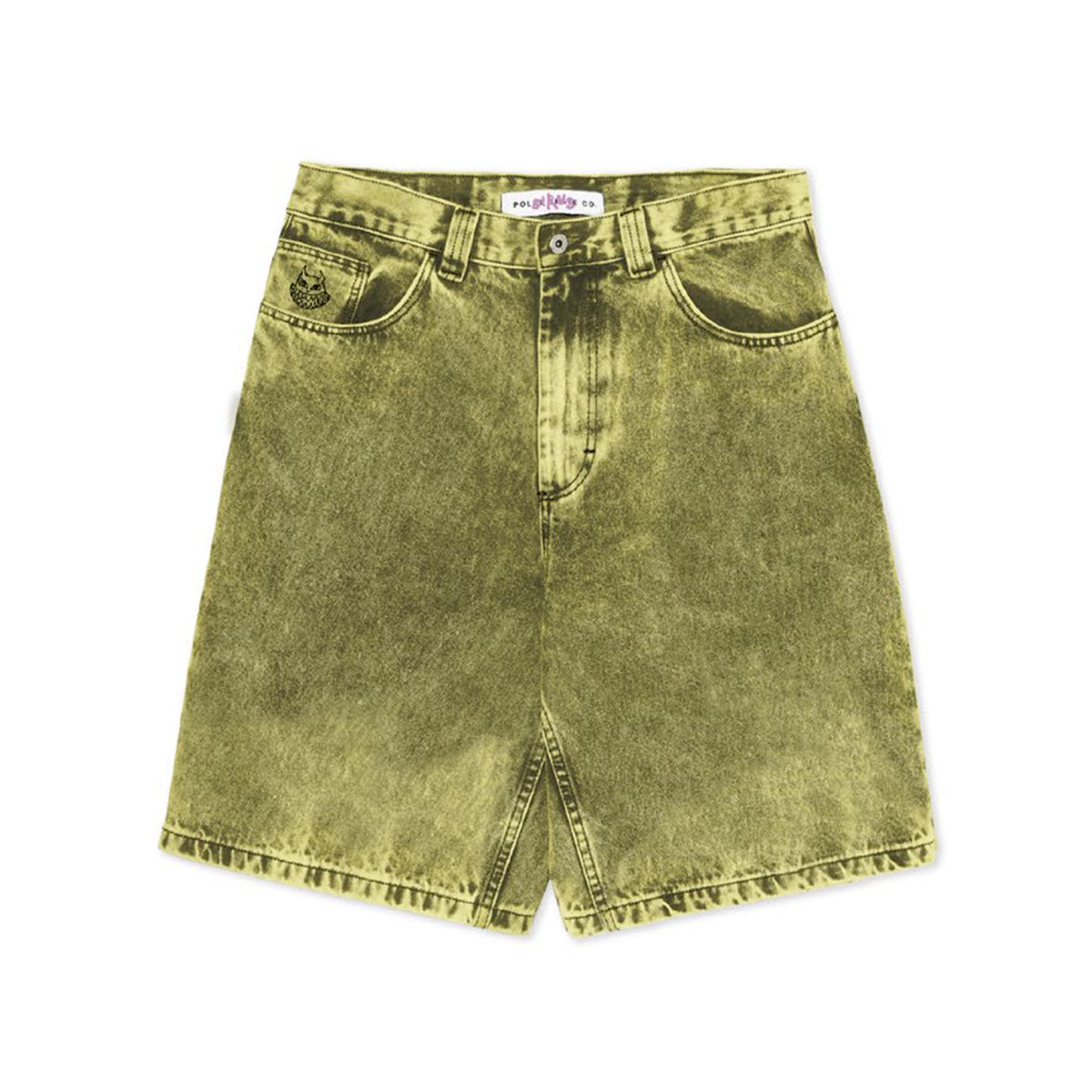 Polar Big Boy Angel Child Shorts - Lemon Black