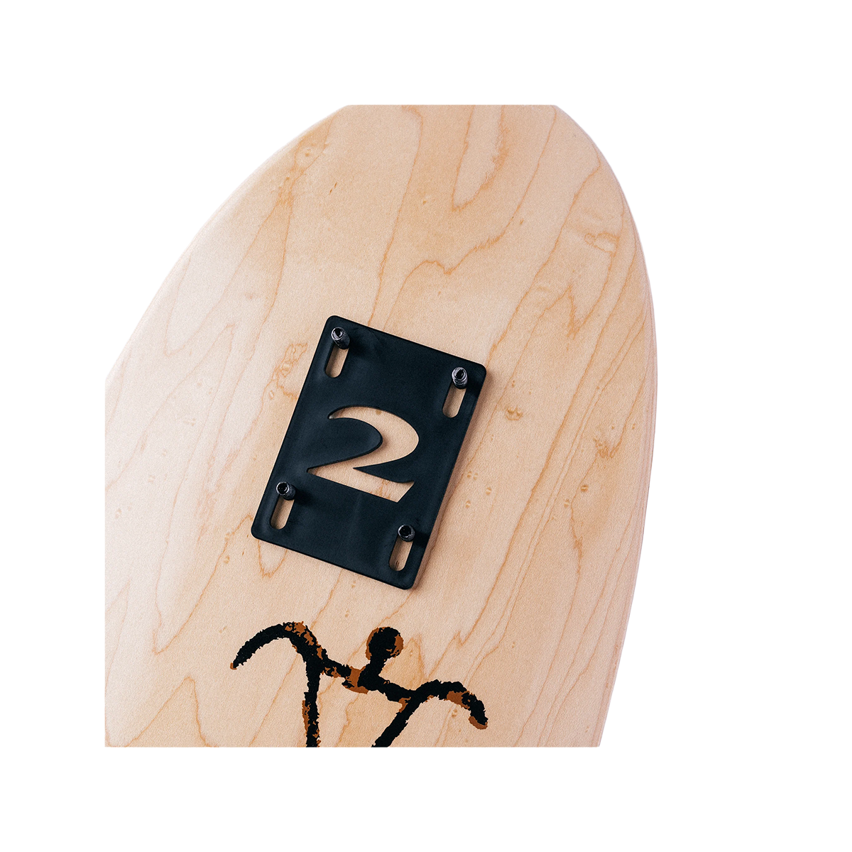 2 Riser Pads Riser Pads - Black