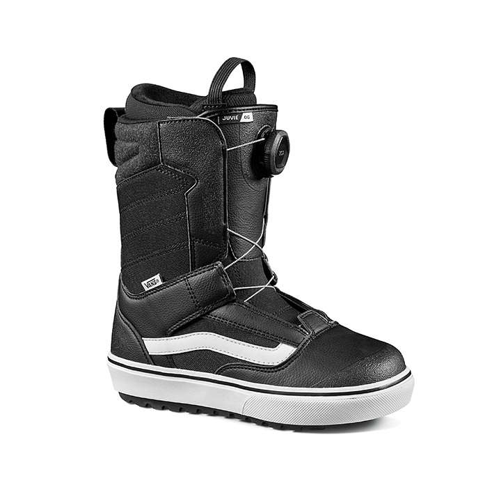 Vans Youth Juvie OG Snowboard Boots - Black / White