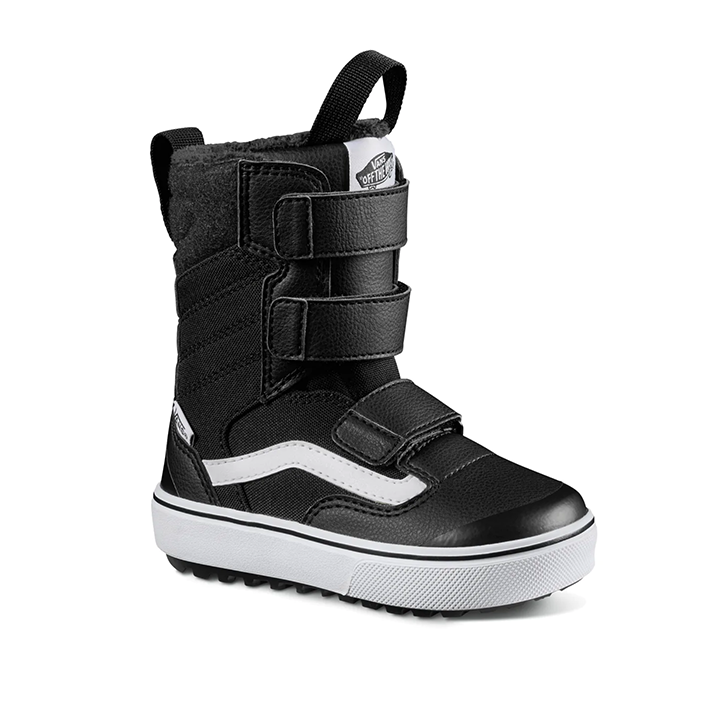 Vans Kids 2026 Juvie Mini Snowboard Boots - Black / White