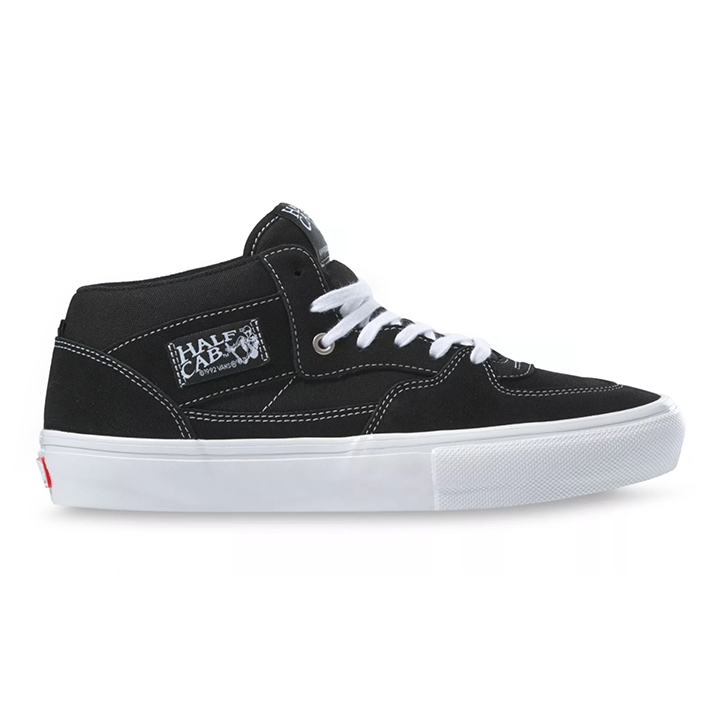 Vans Skate Half Cab Shoes - Black/White