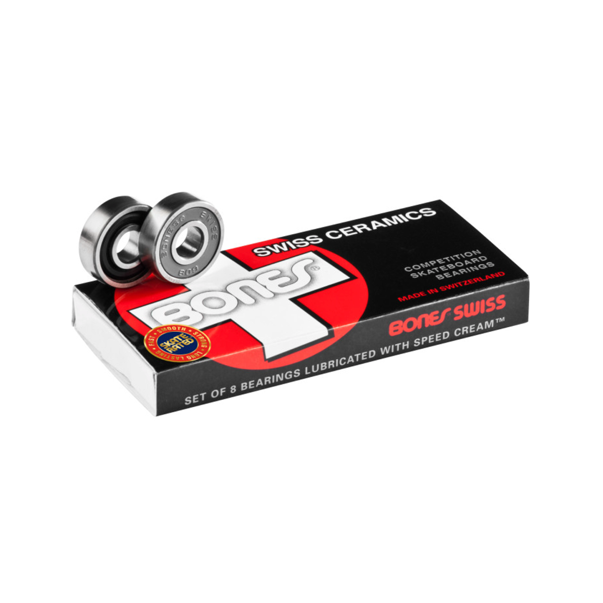 Bones Reds Swiss Ceramic Skate Bearings