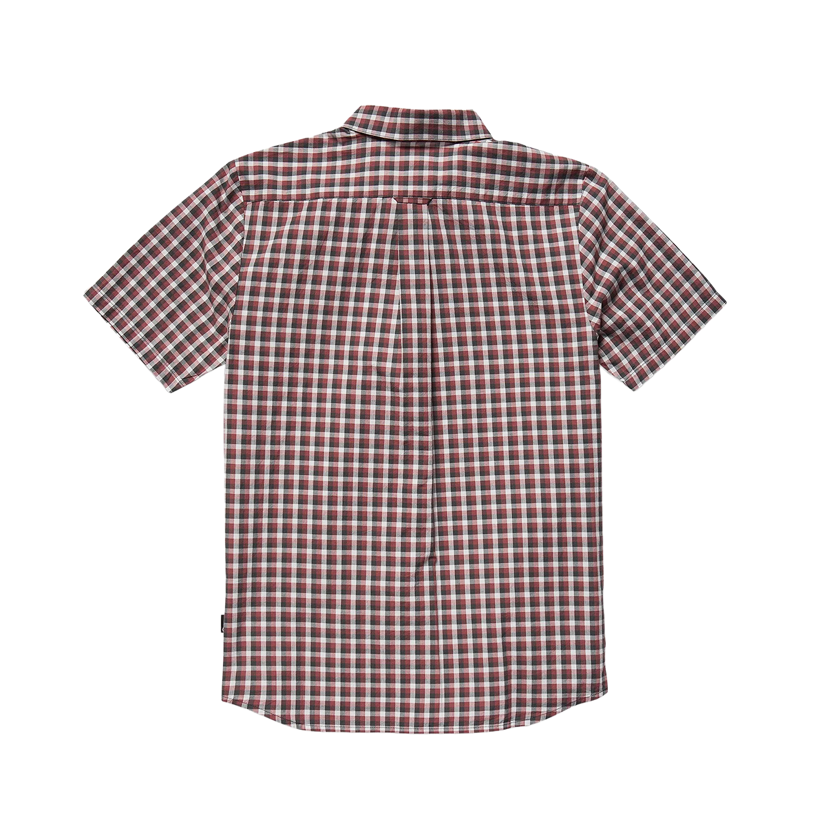 Volcom Louie Check Short Sleeve Shirt - Light Blue Acid