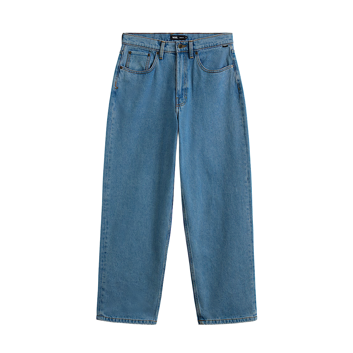 Vans Check-5 Baggy Denim Pants - Stonewash Blue