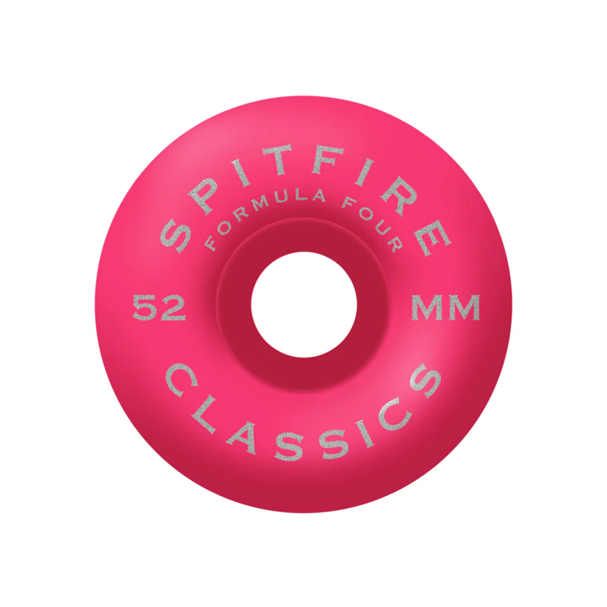 Spitfire Formula Four Floral Classic 99DU Pink Wheels - 52mm