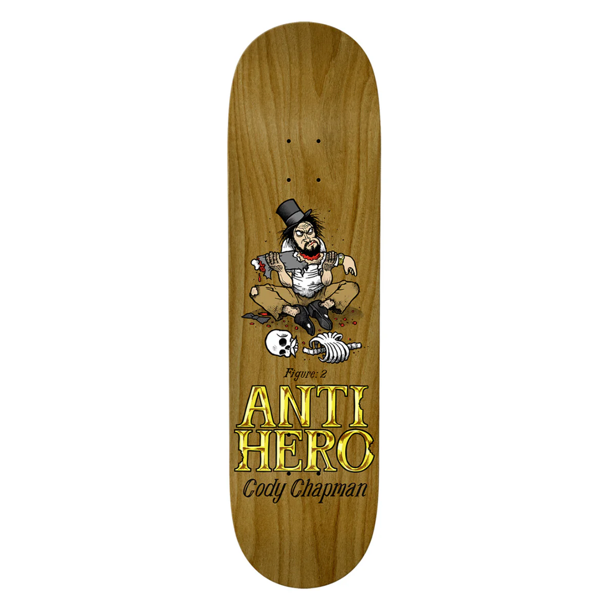 Antihero Cody Chapman Eat The Rich Skate Deck - 8.32