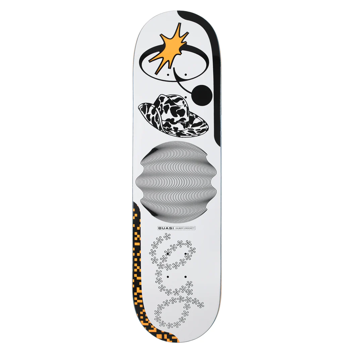 Quasi Crockett Bellyachin Skate Deck - 8.25