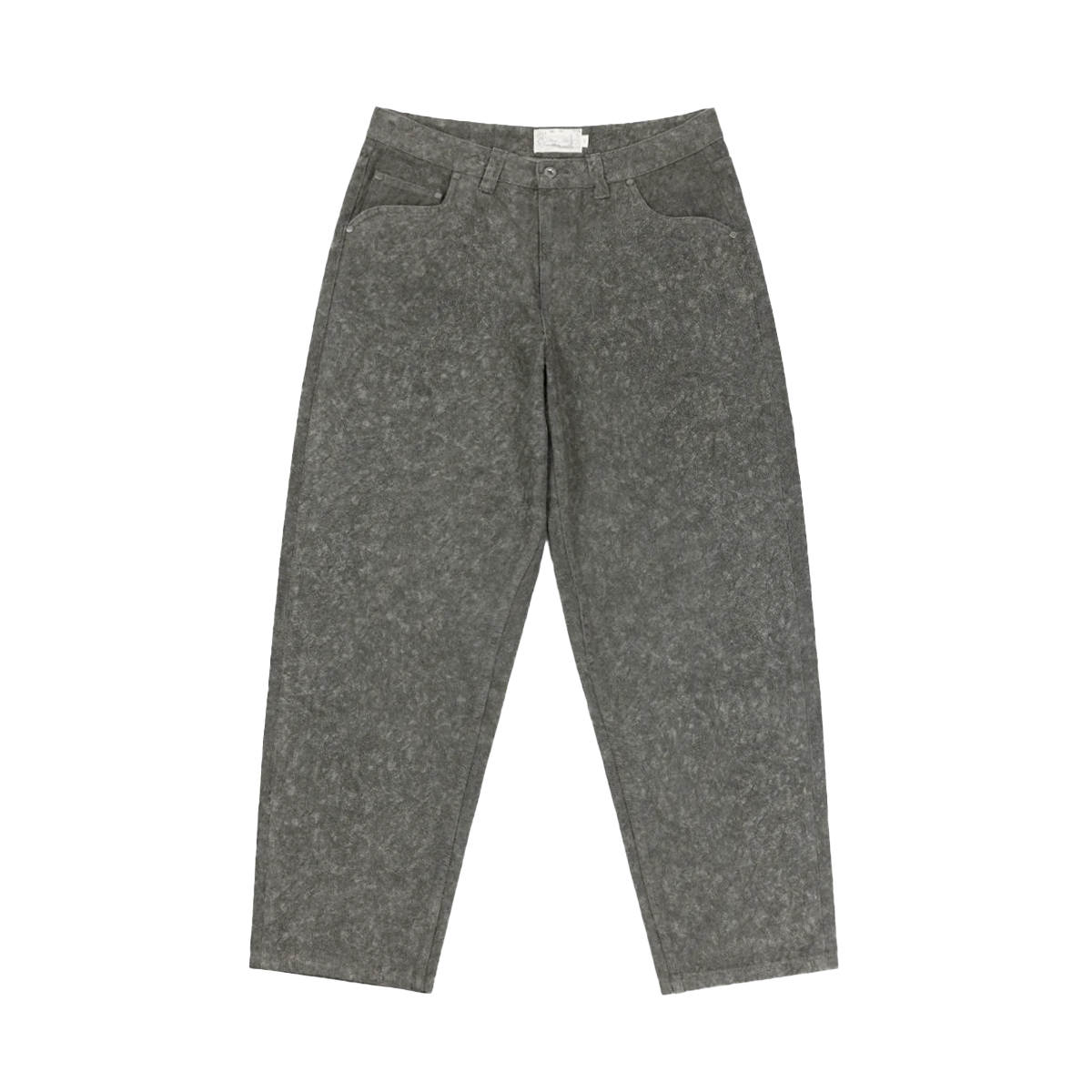 Dime Baggy Denim Pants - Electric Charcoal