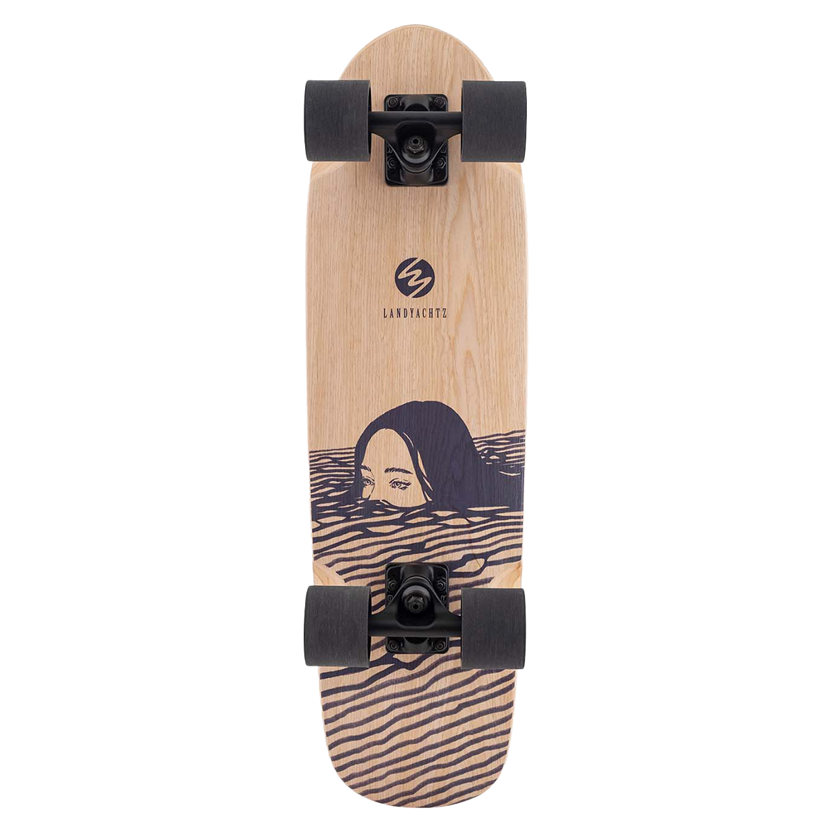 Landyachtz Dinghy Classic Fender Midnight Dip Cruiser Complete - 28.5