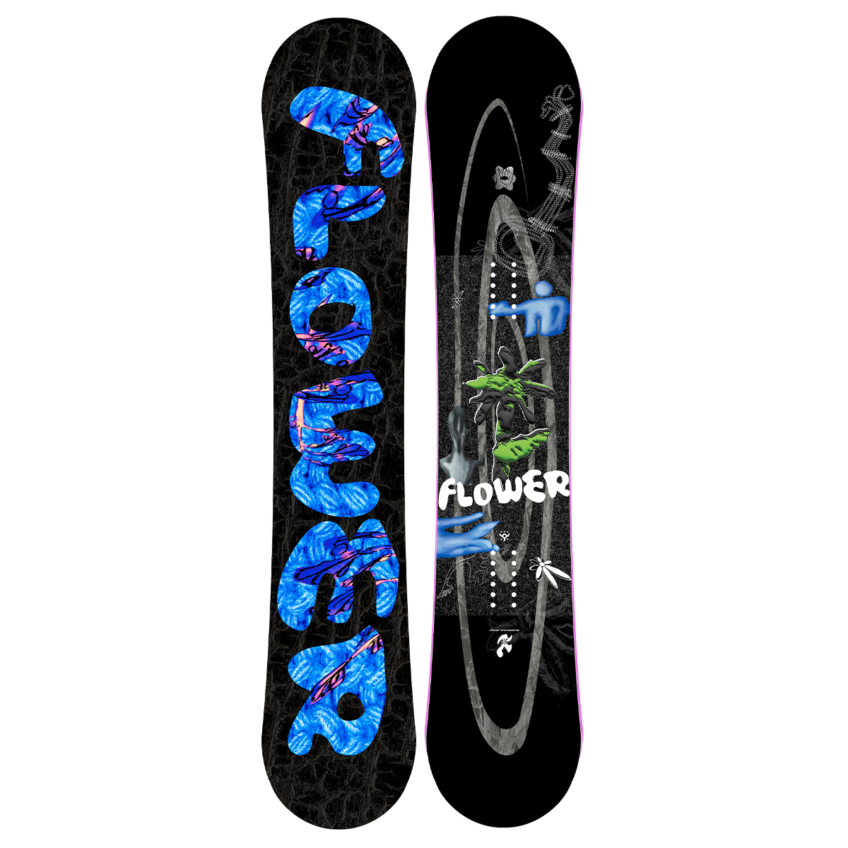 Flower Strange and Paranormal Flowers Snowboard - Assorted Sizes