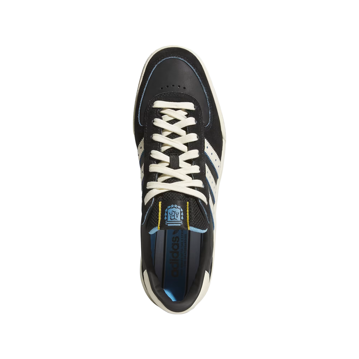 Adidas Glenburn x Argentina x Thrasher Shoes - Core Black / Cream White / Gum