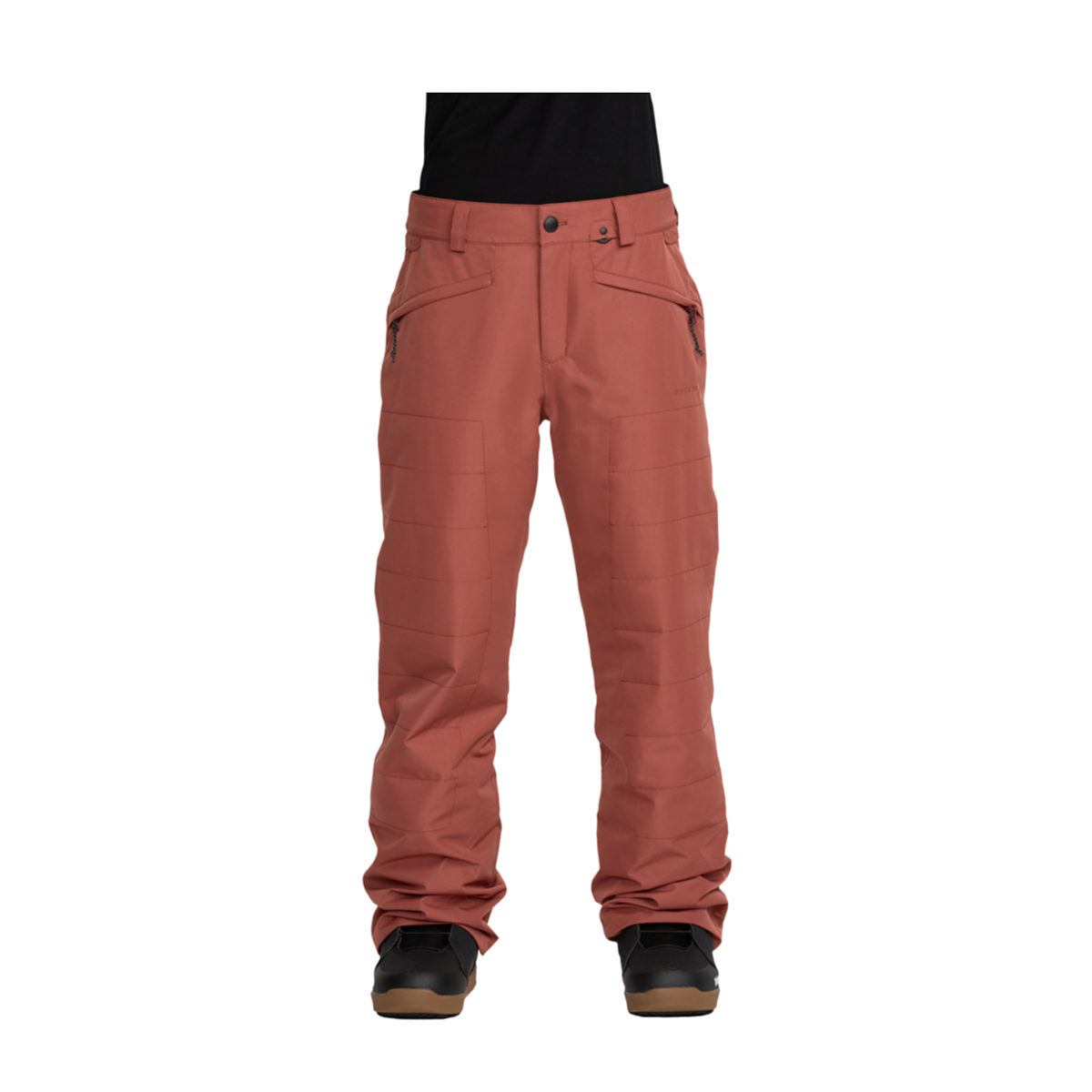 2026 SAMPLE Volcom Women's Obsedian TDS INS Pant - Henna