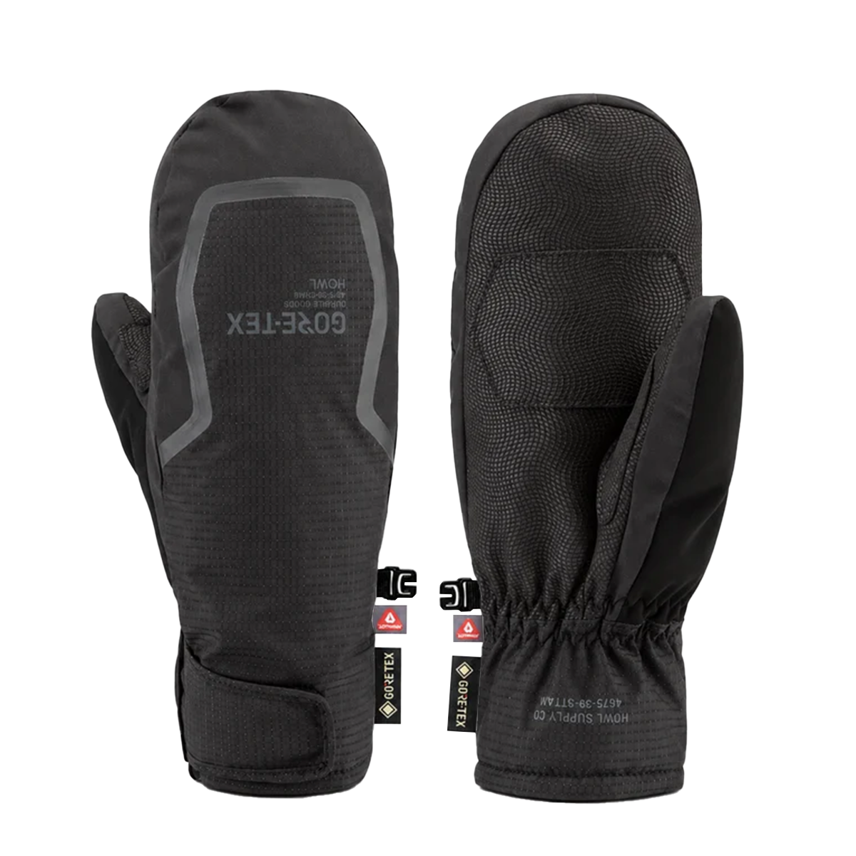 Howl Helm Gore-Tex Mitt - Black