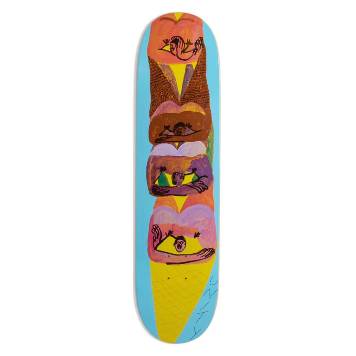 Unity Ice Cream Cone Skate Deck - 8.06