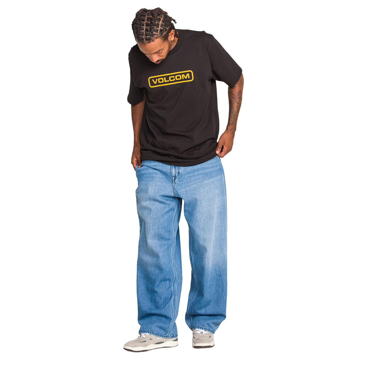 Volcom Chillow Denim Pants - Dirty Cowboy Blues