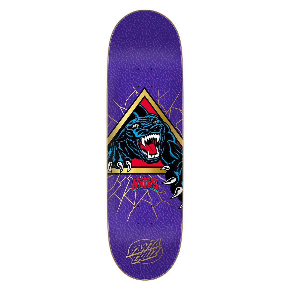 Santa Cruz Natas Shattered Panther VX Skate Deck - 9.0
