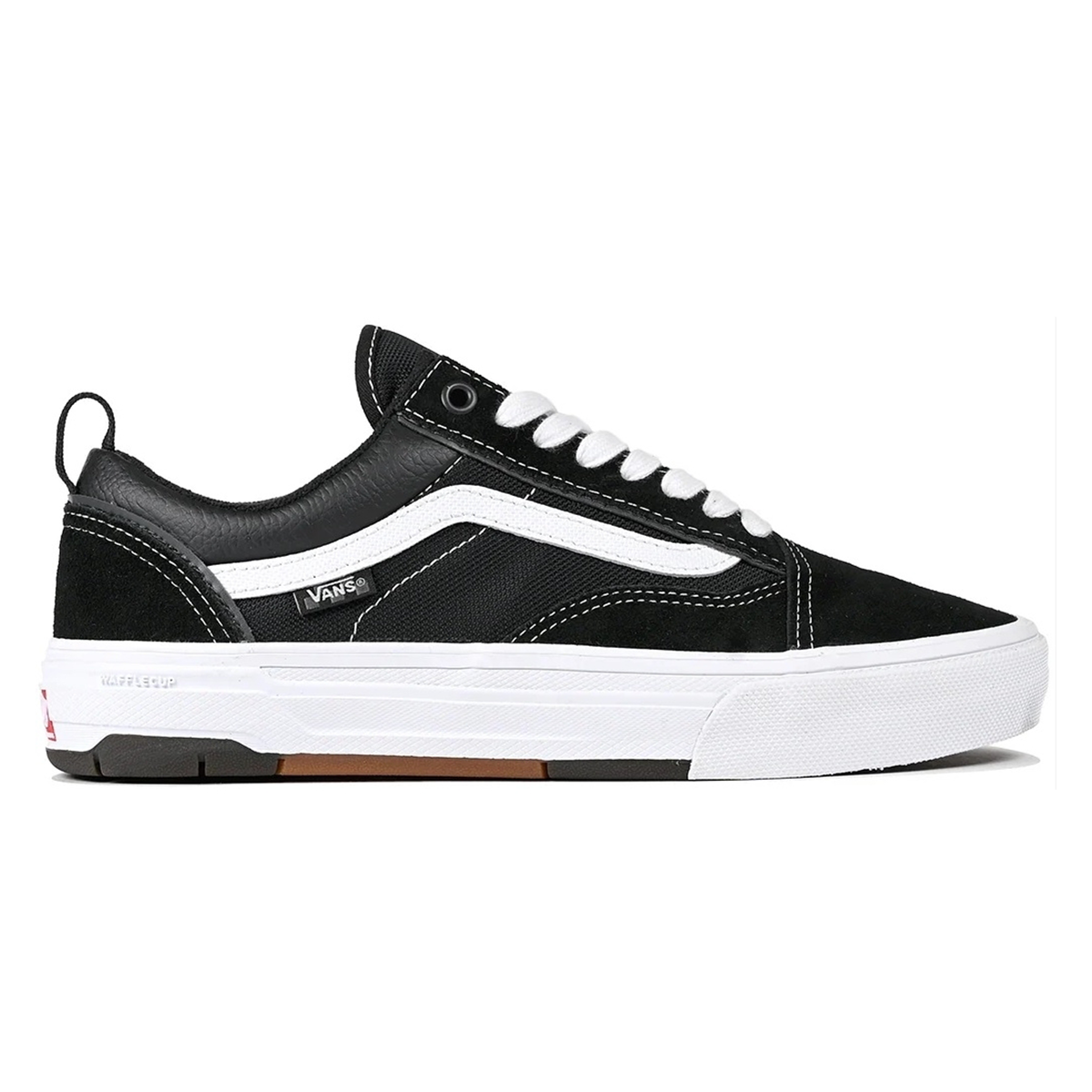 Vans Skate Old Skool Wafflecup Shoes - Black / White