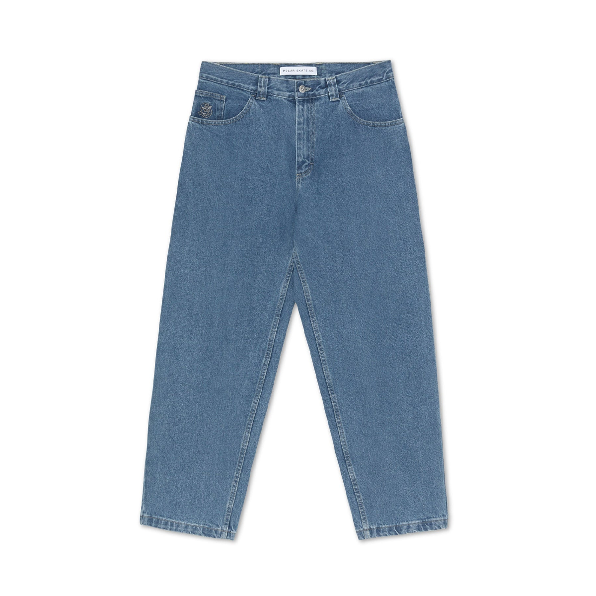 Polar '93! Pants - Mid Blue