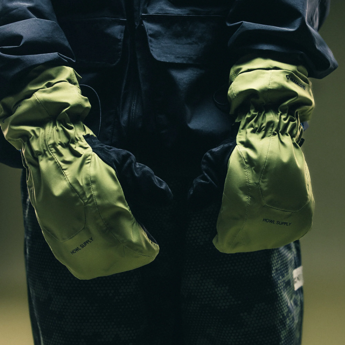 Howl Polar Snow Mitt - Avacado