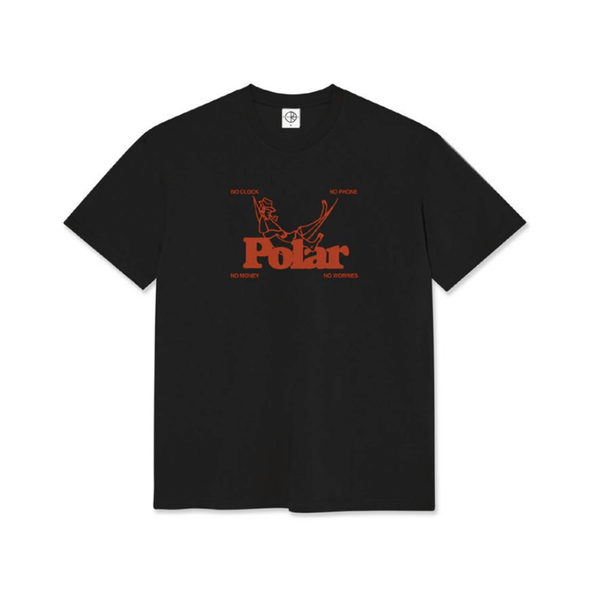 Polar No Worries T-Shirt - Black