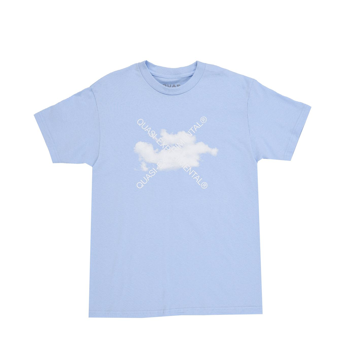 Quasi Cloud Tee Shirt - Powder Blue