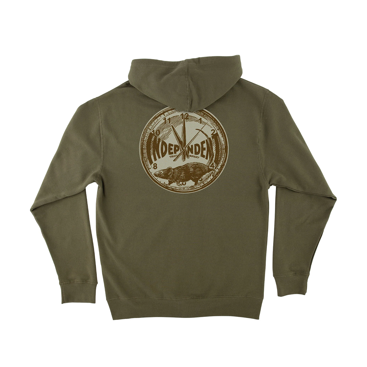 Independent Rat Race Zip Hoodie - Army