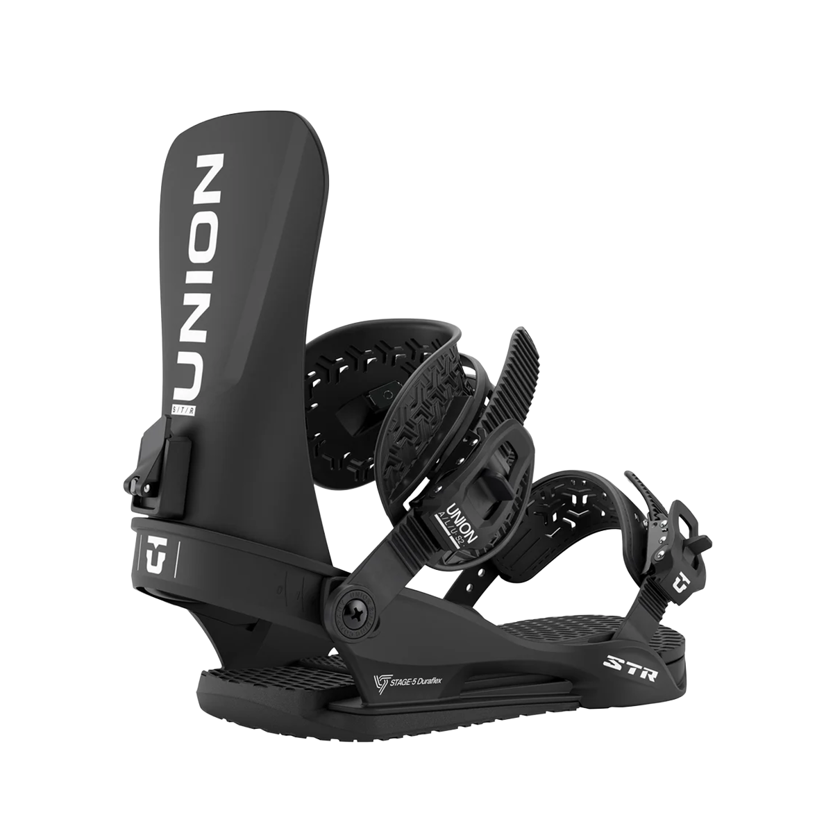 Union 2027 STR Snowboard Bindings - Black