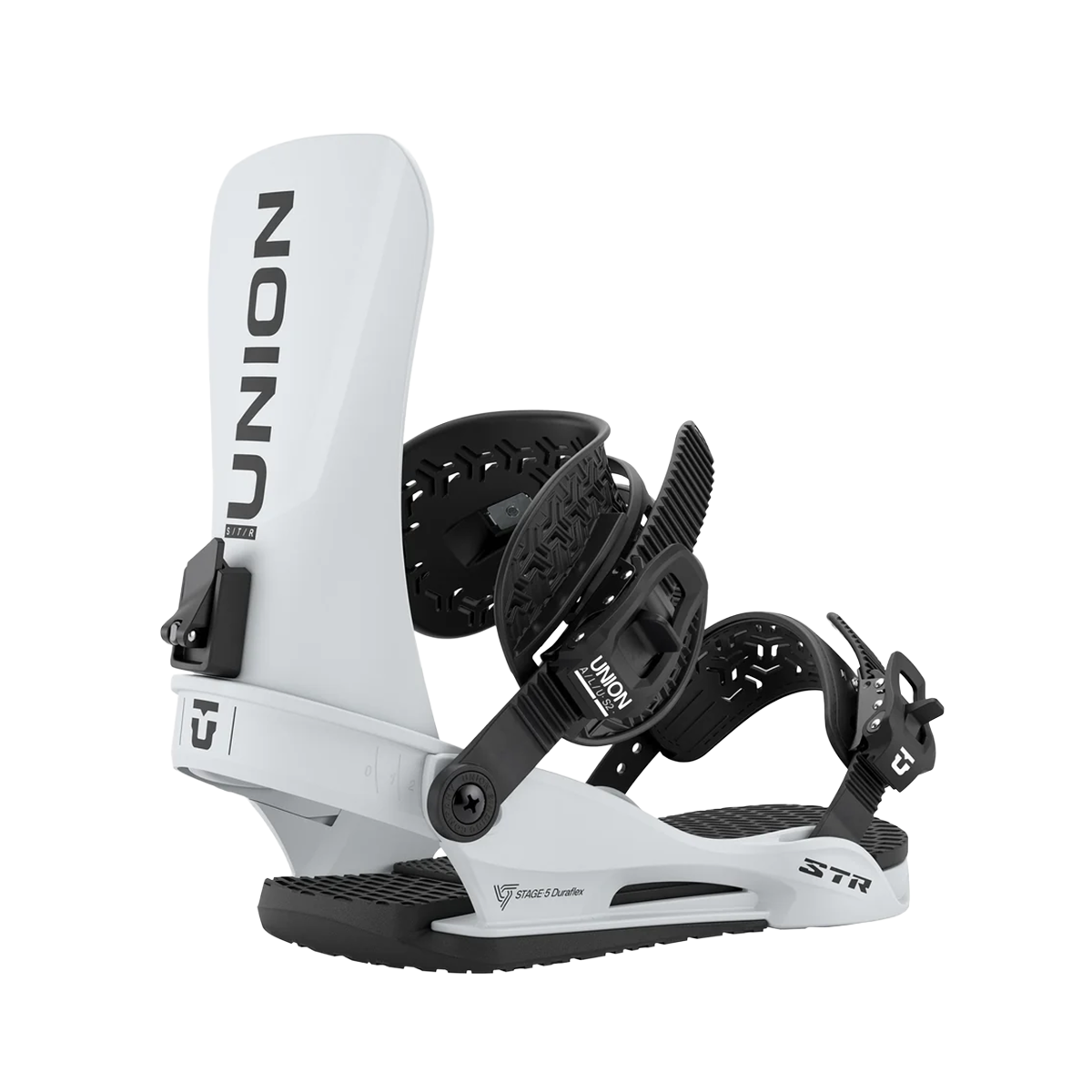 Union 2027 STR Snowboard Bindings - Grey