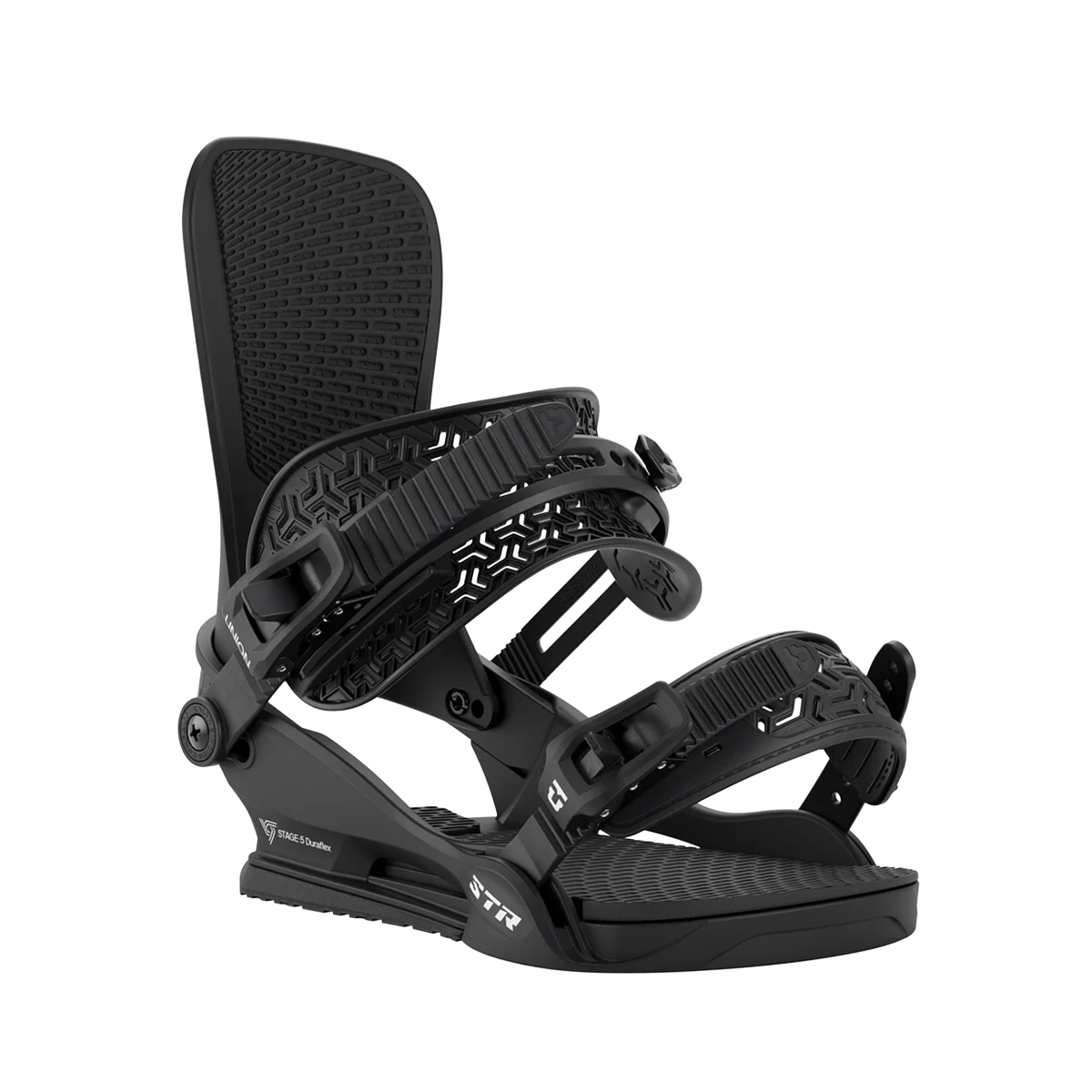 Union 2027 STR Snowboard Bindings - Black