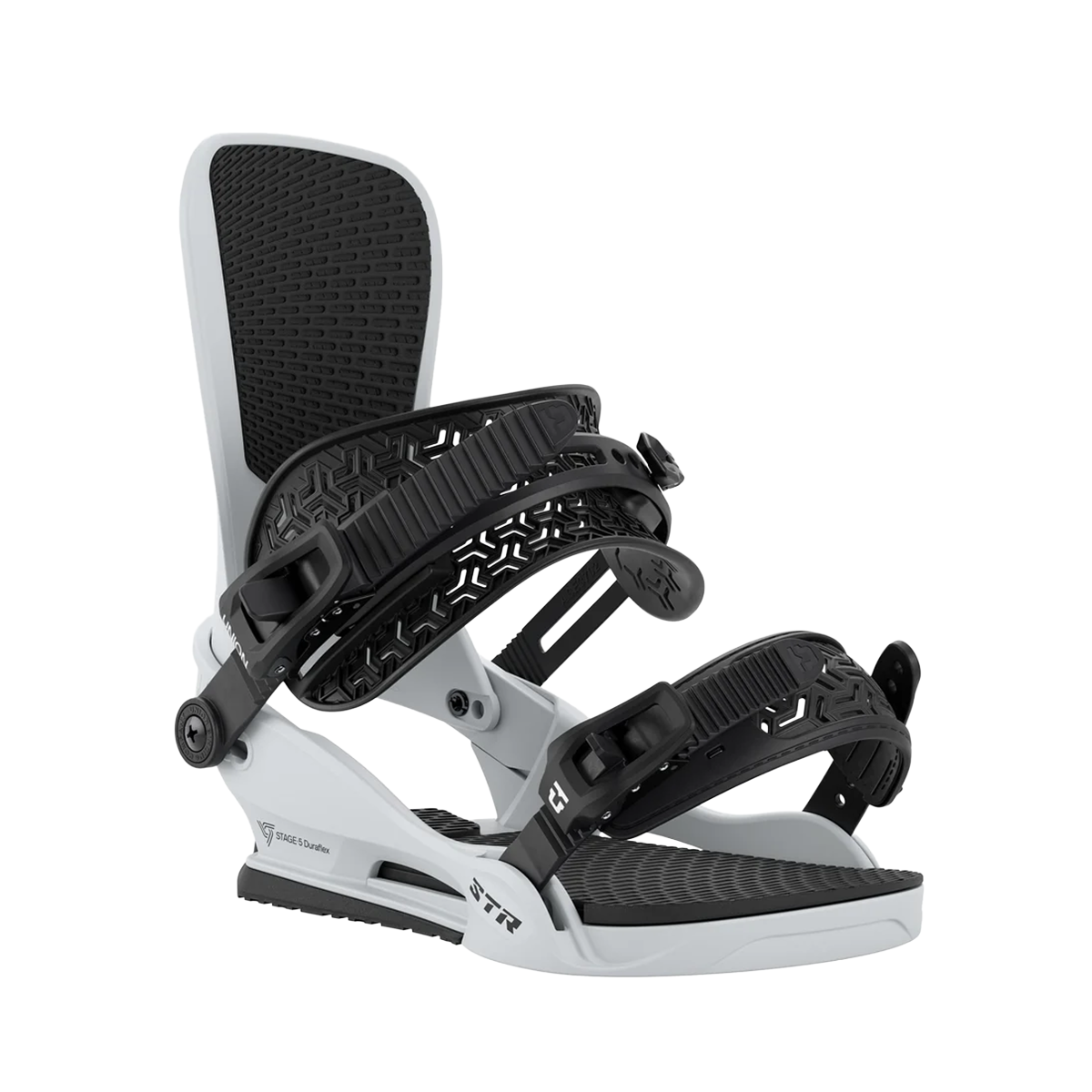 Union 2027 STR Snowboard Bindings - Grey