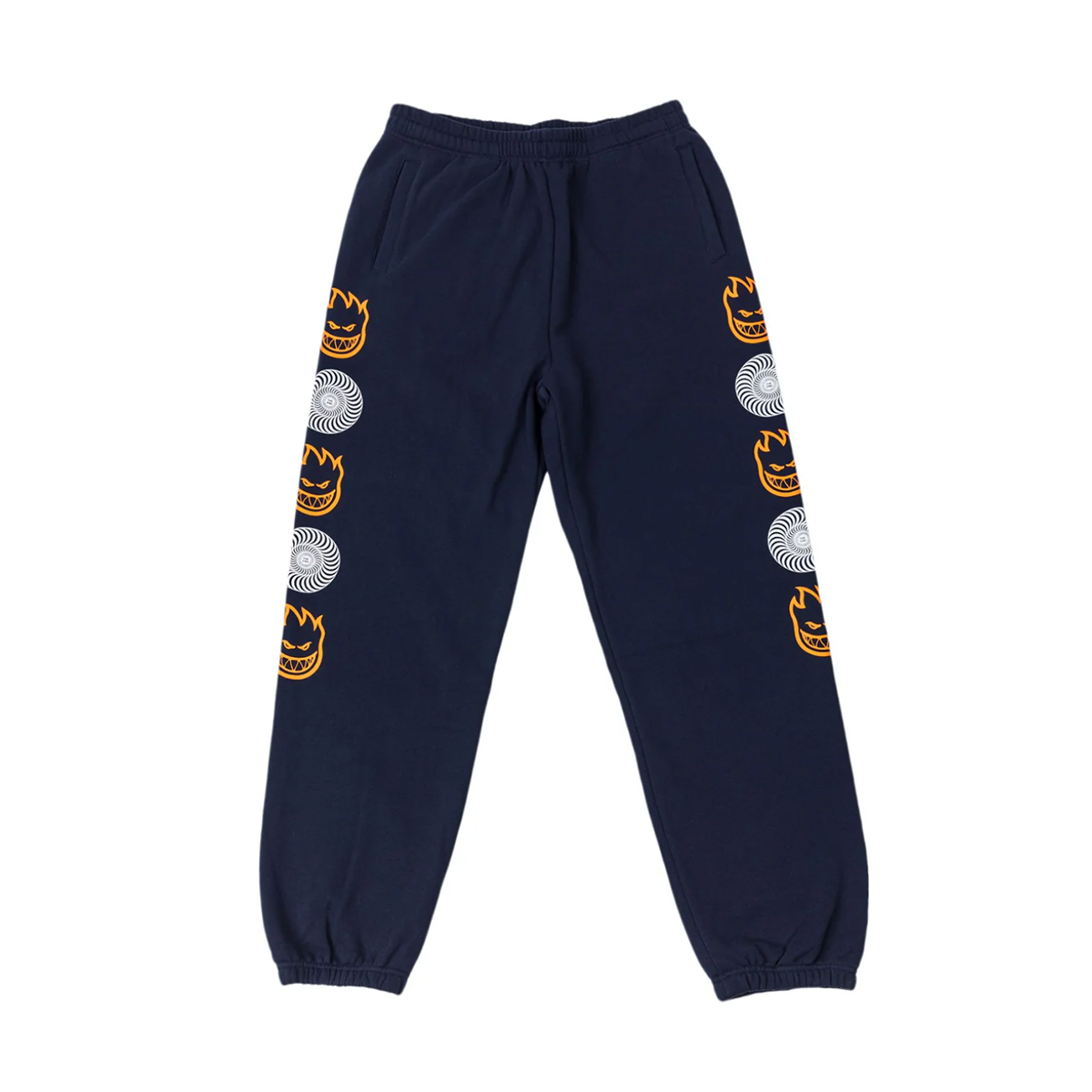 Spitfire Bighead Swirl Combo Sweat Pants - Navy